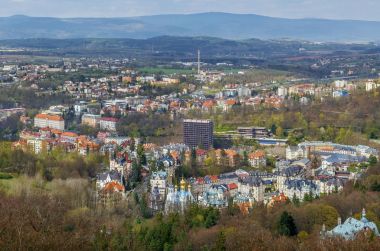 Görünüm Karlovy Vary, Çek Cumhuriyeti