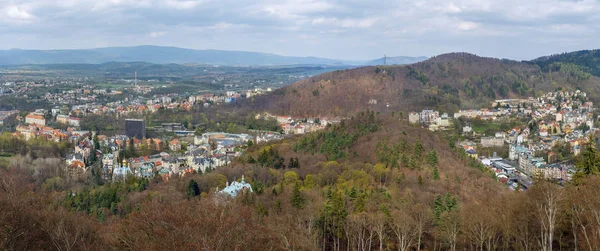 Görünüm Karlovy Vary, Çek Cumhuriyeti — Stok fotoğraf