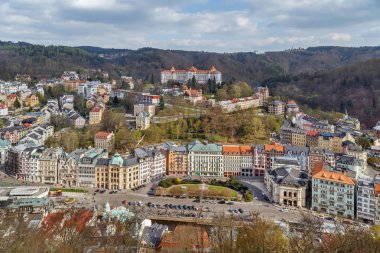 Görünüm Karlovy Vary, Çek Cumhuriyeti