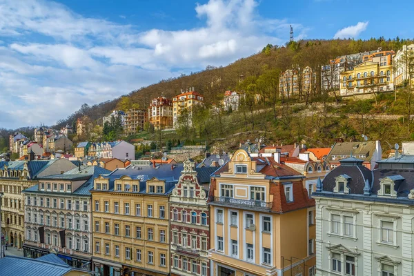City center of Karlovy Vary, Czech republic — Stock Photo, Image
