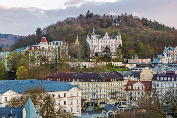 Görünüm Karlovy Vary, Çek Cumhuriyeti — Stok fotoğraf