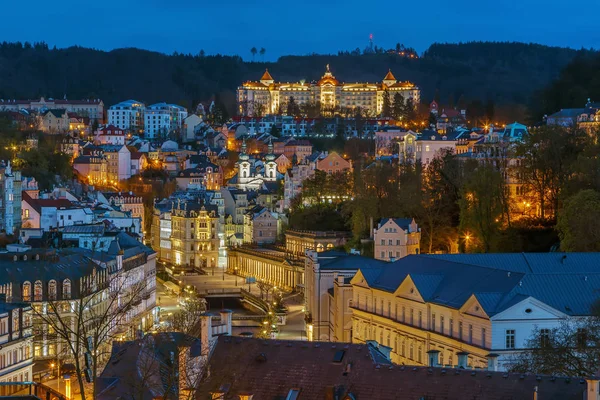 Görünüm Karlovy Vary, Çek Cumhuriyeti — Stok fotoğraf