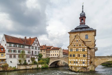  Bamberg, Almanya 'daki Old Town Hall