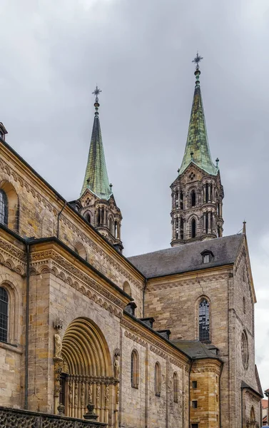Katedrála v Bamberg, Německo — Stock fotografie