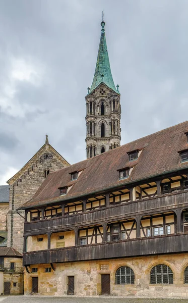 Starý palác (Alte Hofhaltung), Bamberg, Německo — Stock fotografie