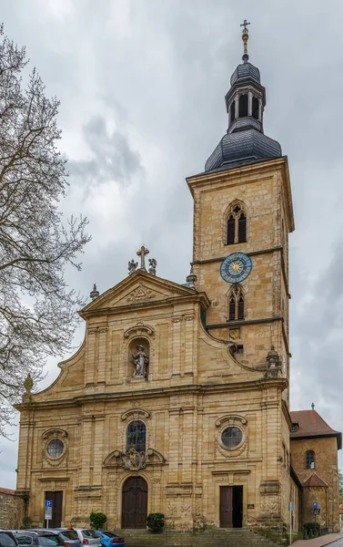 Kościół St. Jakob, Bamberg, Niemcy — Zdjęcie stockowe