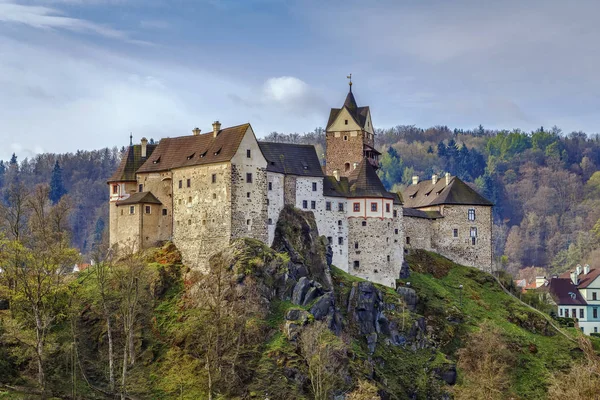 Loket castle, Tschechische Republik — Stockfoto