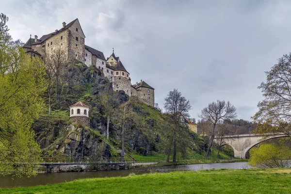 Loket castle, Tschechische Republik — Stockfoto