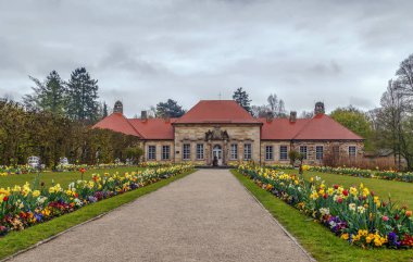 Eski sarayda Hermitage, Bayreuth, Almanya