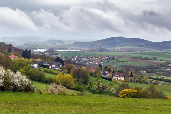 View from Banz Abbey, Germany — Stock Photo, Image