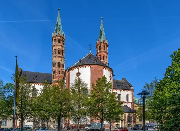 Cattedrale di Wurzburg, Germania — Foto Stock