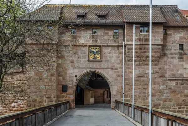 Frauentor gate, Nurenberg — Stock Photo, Image