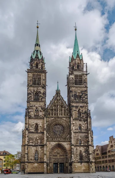 St. Lorenz, Nuremberga, Alemanha — Fotografia de Stock