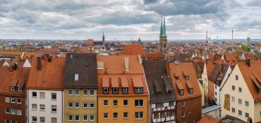 Nuremberg, Almanya'nın görünümü