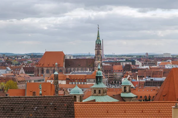 Blick auf Nürnberg, Deutschland — Stockfoto