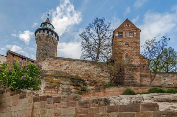 Castelo de Nuremberg, Alemanha — Fotografia de Stock