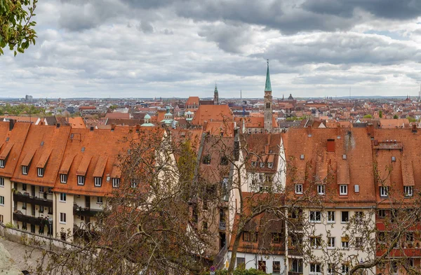Vue de Nuremberg, Allemagne — Photo