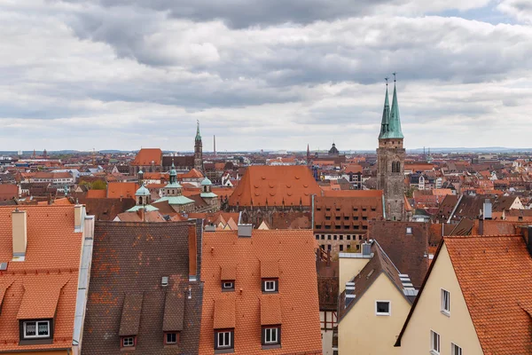 Vista de Nuremberga, Alemanha — Fotografia de Stock