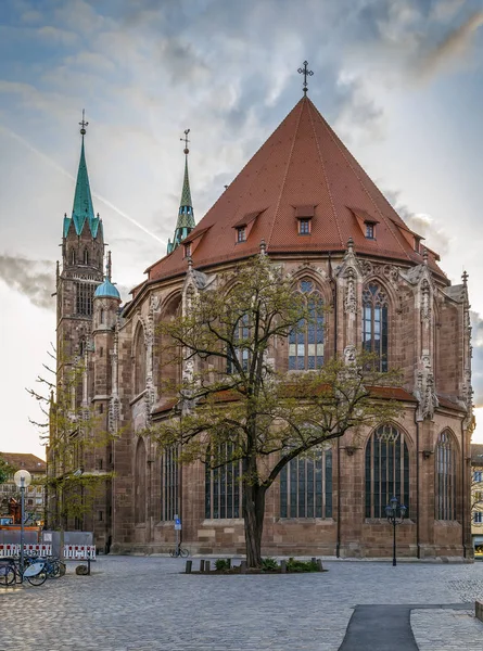 St. Lorenz, Nuremberga, Alemanha — Fotografia de Stock