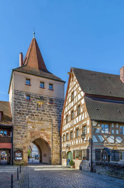 Tower, Lauf an der Pegnitz, Germany — Stock Photo, Image