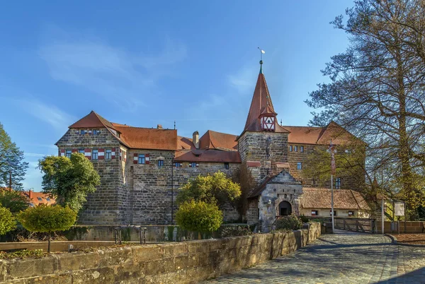 Castello di Lauf an der Pegnitz, Germania — Foto Stock