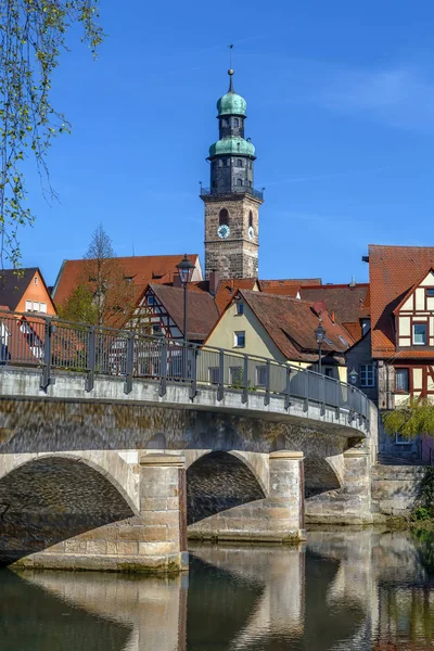 Vista de Lauf an der Pegnitz, Alemania — Foto de Stock