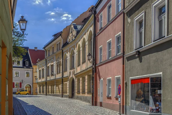 Straat in Amberg, Duitsland — Stockfoto