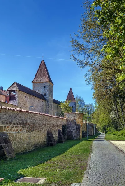 Muralla en Amberg, Alemania —  Fotos de Stock