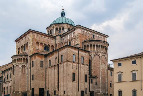 帕尔马大教堂 (Duomo) 意大利 — 图库照片