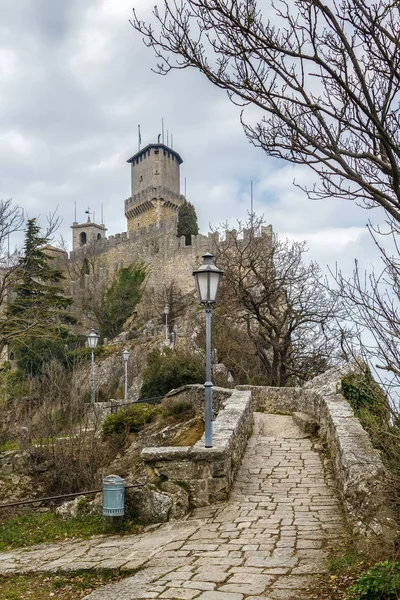 Fästningen Guaita, San Marino — Stockfoto