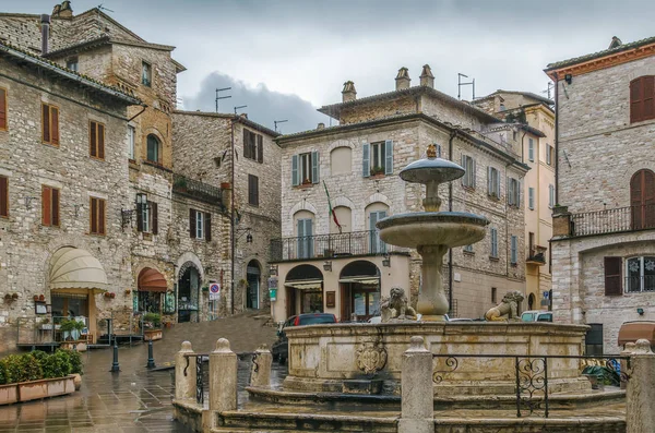 Fontaine à Assis, Italie — Photo