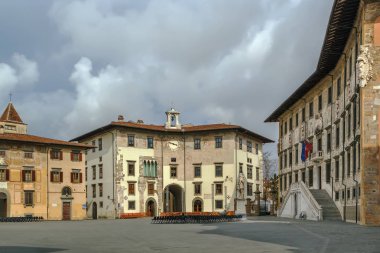Piazza dei Cavalieri, Pisa, İtalya