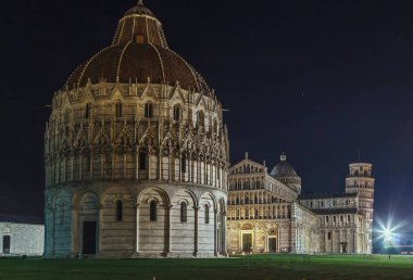 Piazza dei miracoli, pisa, İtalya
