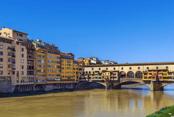 イタリア・フィレンツェのヴェッキオ橋 — ストック写真