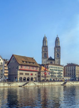setin Limmat Nehri, Zürih, İsviçre