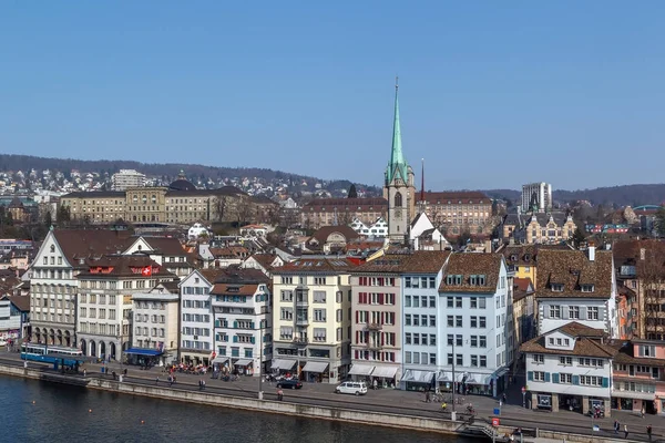 View of zurich, swit: — стоковое фото