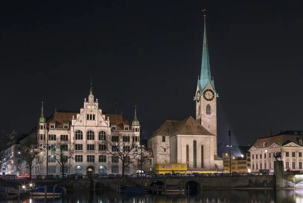 Iglesia de Fraumunster, Zurich —  Fotos de Stock