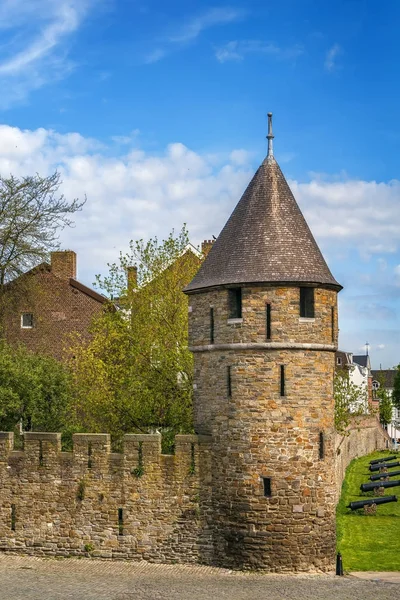 City wall, Maastricht, Netherlands — Stock Photo, Image