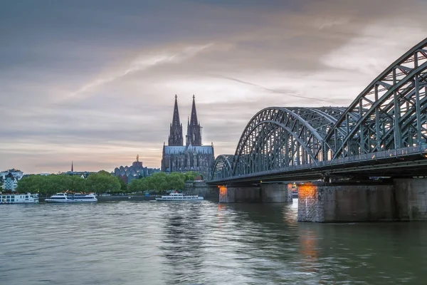 Weergave van Keulen kathedraal, Duitsland — Stockfoto
