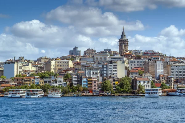 Utsikt över Istanbul Beyoglu-området, Turkiet — Stockfoto