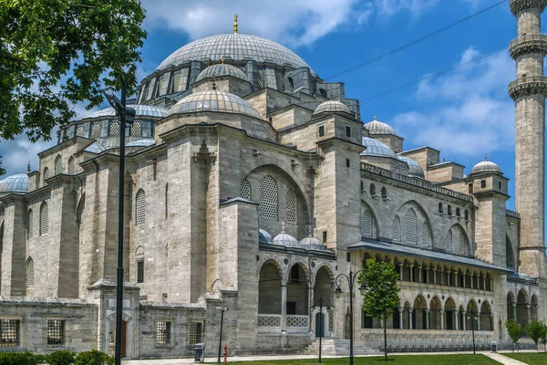 Suleymaniye мечеть, Стамбул, Туреччина — стокове фото