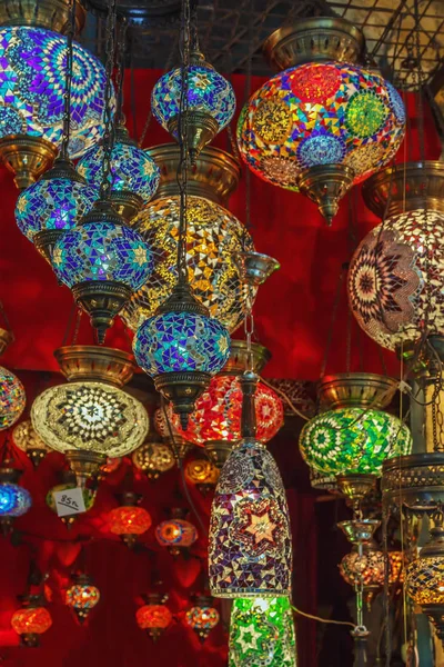 Turkish lamps, Istunbul — Stock Photo, Image
