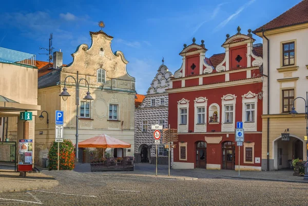 Viktigaste torg i Tábor, Tjeckien — Stockfoto