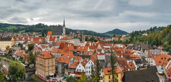 Widok cesky krumlov, Republika Czeska — Zdjęcie stockowe