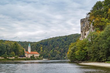 Görünüm Weltenburg Abbey, Almanya