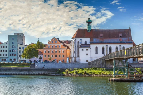 Kerk van St. Oswald, Regensburg, Duitsland — Stockfoto