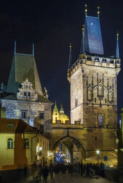 Charles bridge tower, Prag — Stockfoto