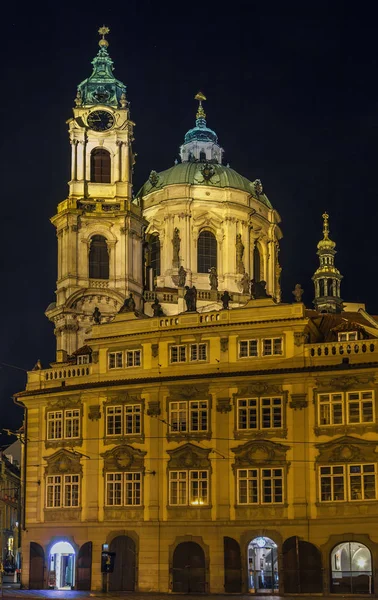 Church of St Nicholas, Prague — Stock Photo, Image