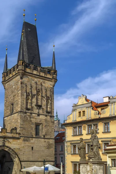 Torre del puente Charles, Praga — Foto de Stock