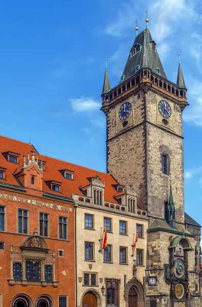 Ayuntamiento de la ciudad vieja, Praga — Foto de Stock